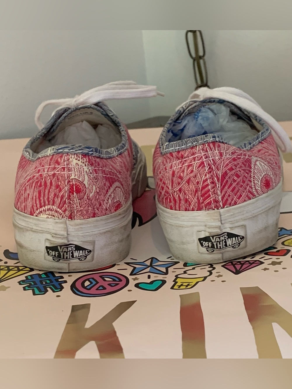 Vans Authentic x Liberty London Skate Sneakers - Picture 5 of 11